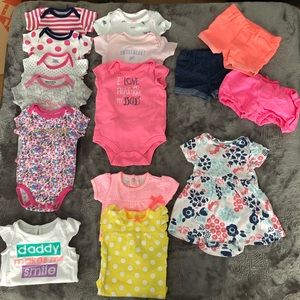 3-6 month girl lot